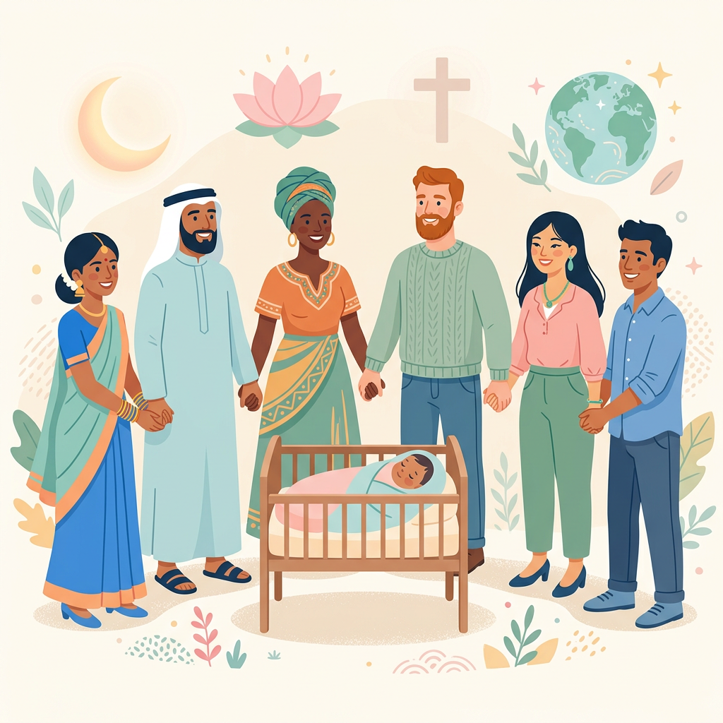 Combining parent names across different cultures and languages